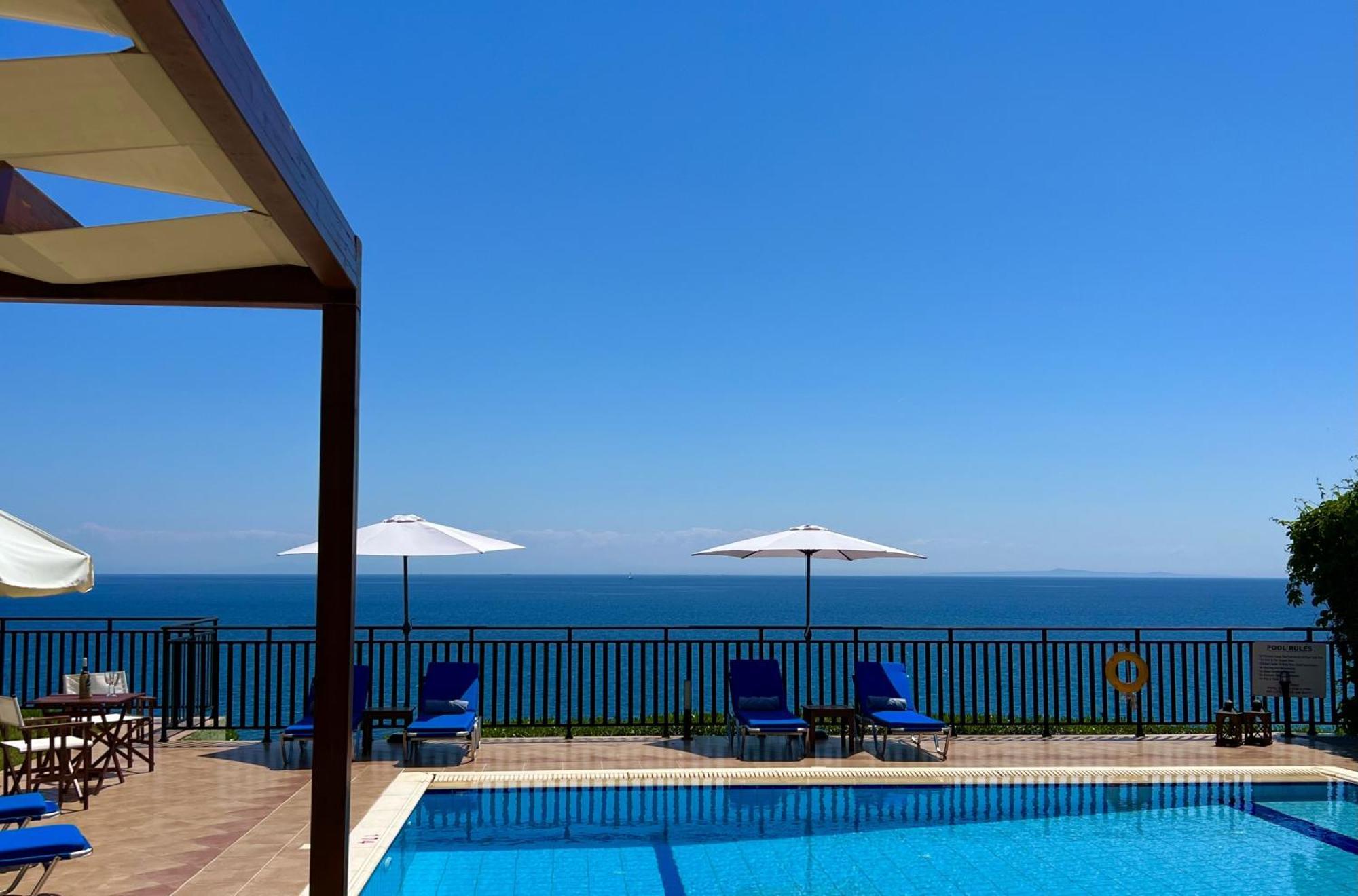 Villa Seagull Skala  Buitenkant foto